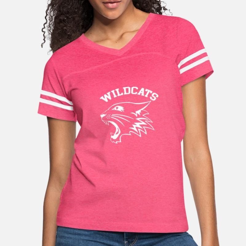 Wildcats Team Womens Vintage Sport T-Shirt