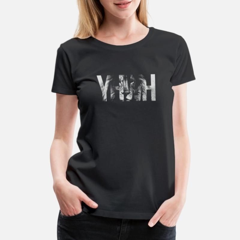 YHWH Yahweh Lion Womens Premium T-Shirt